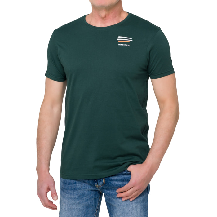 Camiseta de algodón 150 gr Hot Buttered Oceanik Verde