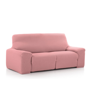 Funda de Sofá Elástica 3 plazas relax Vera Rosa Nordic-Home