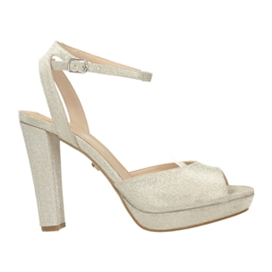 Sandali Donna Tata Italia Argentato