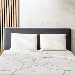 Matelas Hybride Bellecour 3.0, Soutien Ferme, 30 cm, Ressorts Ensachés & Mémoire de Forme