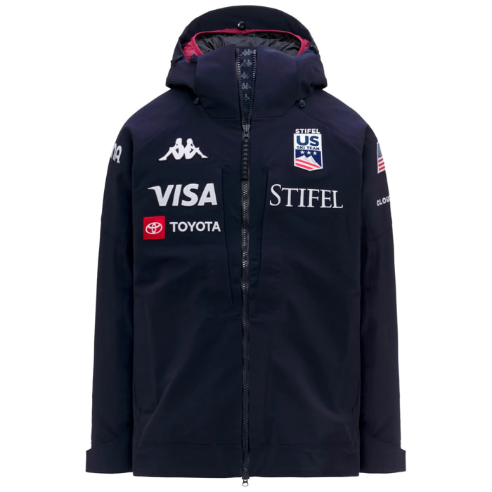 Kappa - Chaquetas Hombre Azul - 6Cento 602D Us