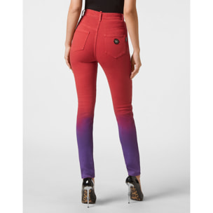 PHILIPP PLEIN Jegging de cintura alta