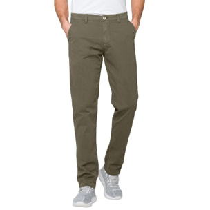 Pantalón chino Hot Buttered Dawson color verde militar