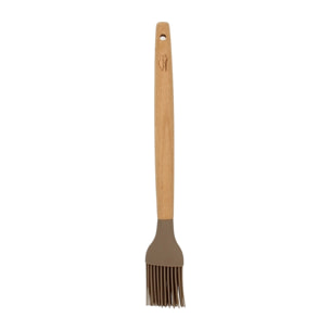 Pinceau en silicone et manche en bois  ELIOTT