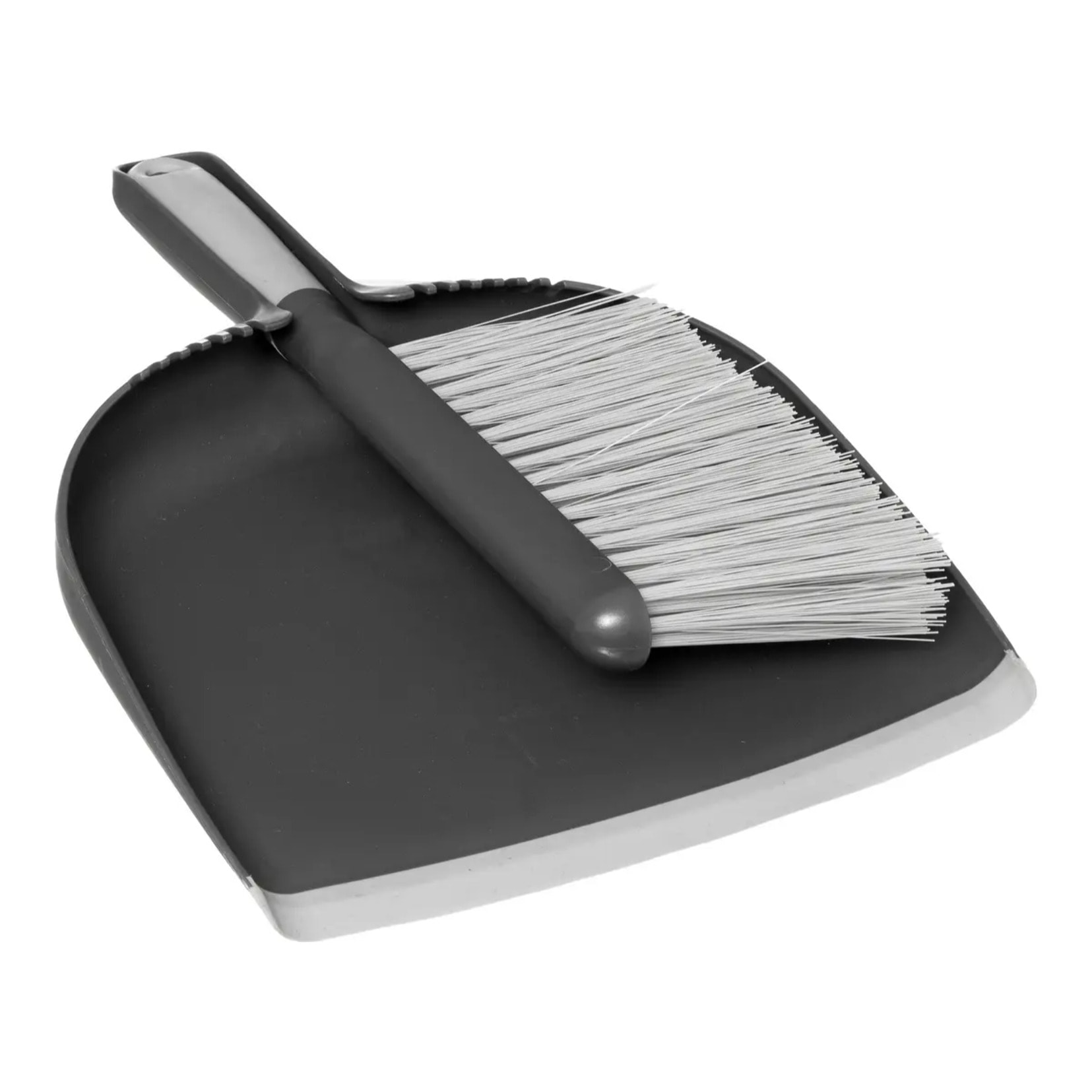 Ensemble pelle/balayette gris et noir