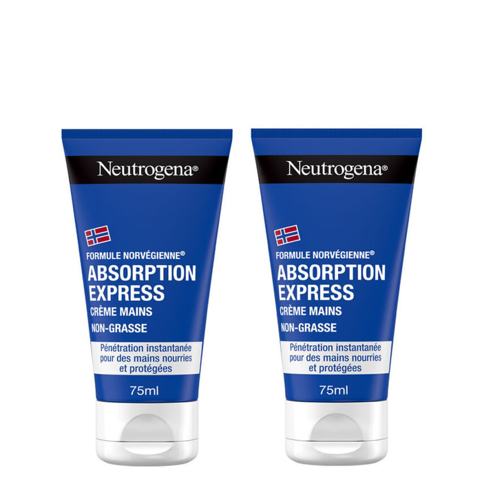 Absorbtion Express  - Duo Crème Mains 2 x 75 ml