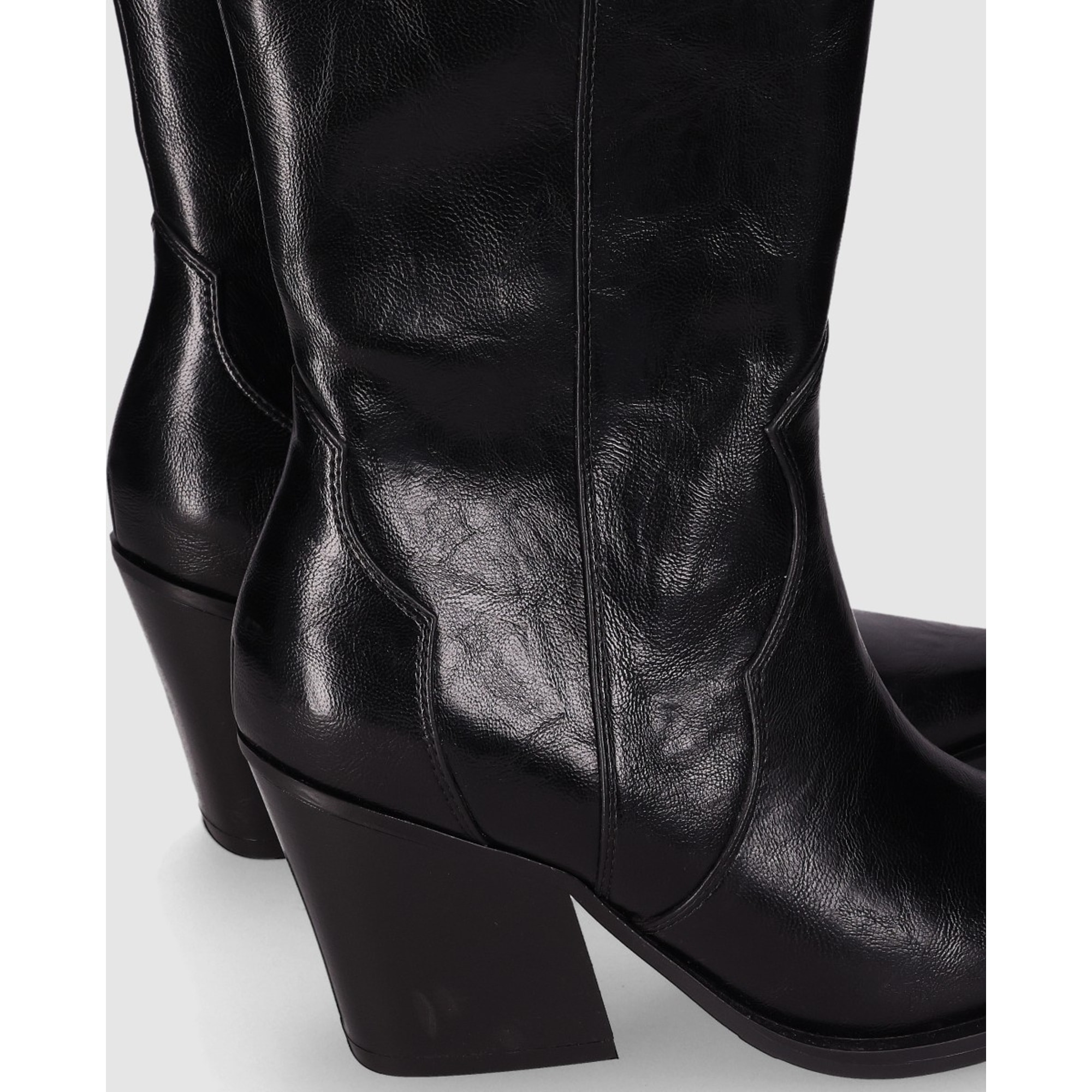 Botas - Negro - Tacón: 7 cm