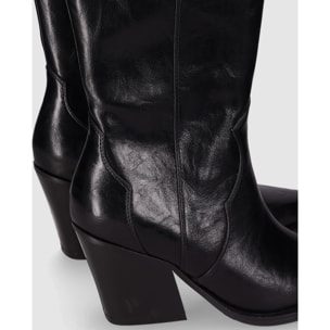 Botas - Negro - Tacón: 7 cm