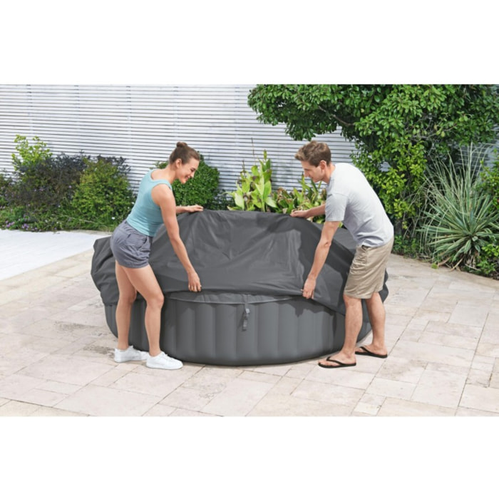 Bestway Couverture thermique EnergySense spa rond 236 x 71 cm