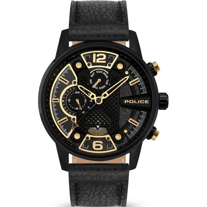 Reloj Police PEWJF2203301 Hombre Analogico Cuarzo con Correa de Cuero