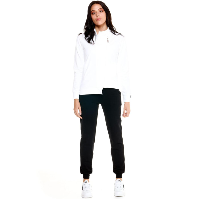 Chándal de mujer Leone con cremallera completa Blackout