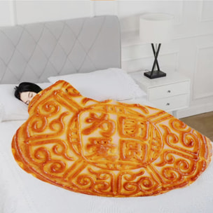 Coperta calda in flanella, 120 cm design Galleta