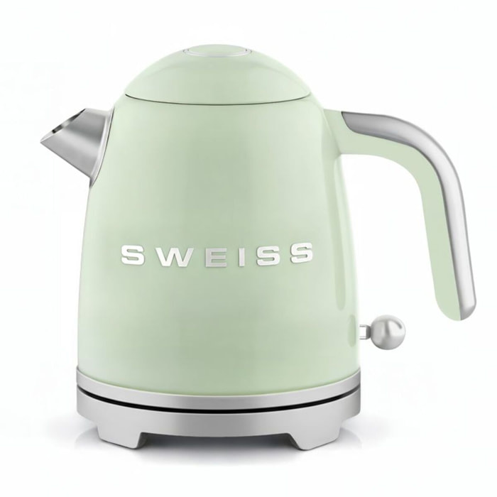 Bouilloire SWEISS vintage vert KTS7