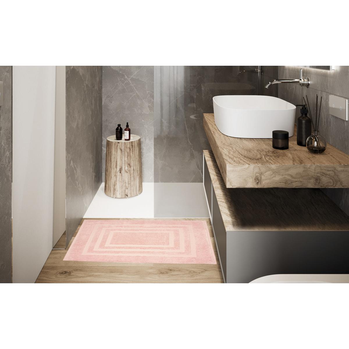 TAPPETO BAGNO SOPHIE ROSA