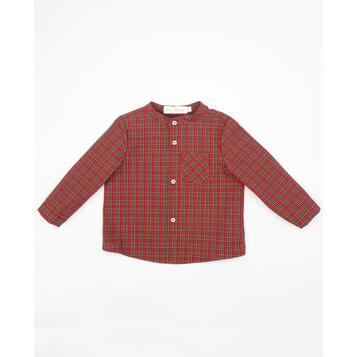 Camisa cuadros rojos