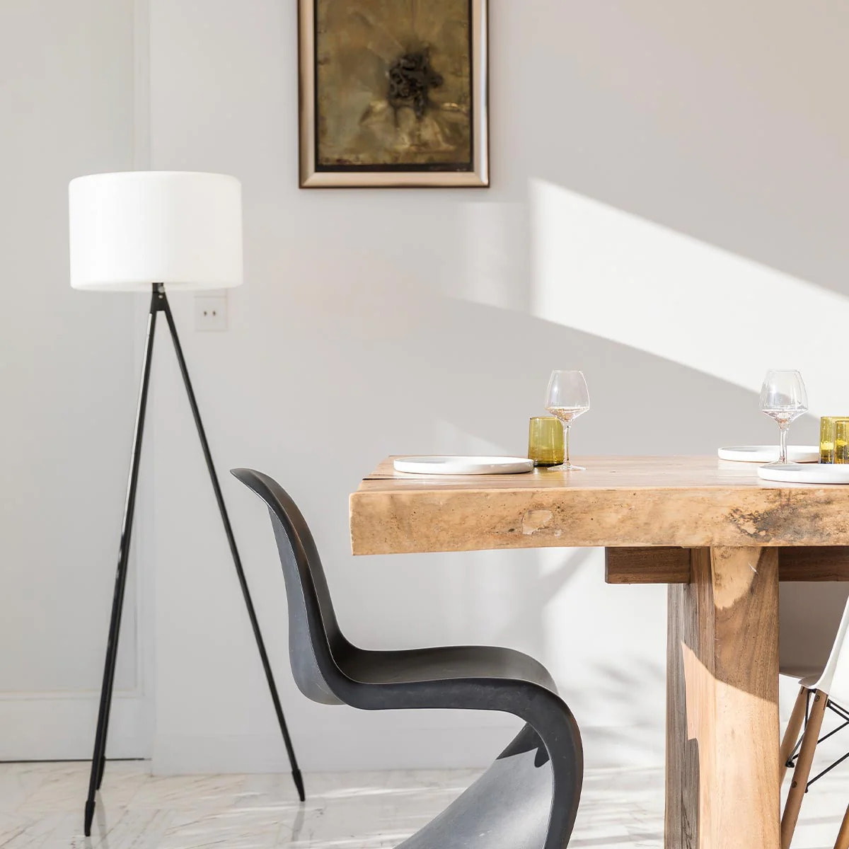 Lampadaire sans fil TAMBOURY RGB H150CM
