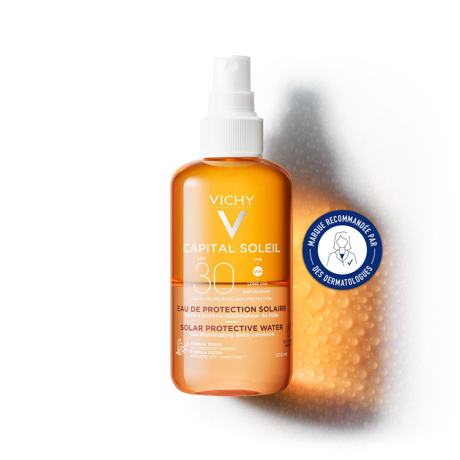 Idéal Soleil SPF30 - Eau de Protection Hâle Sublime 200 ml