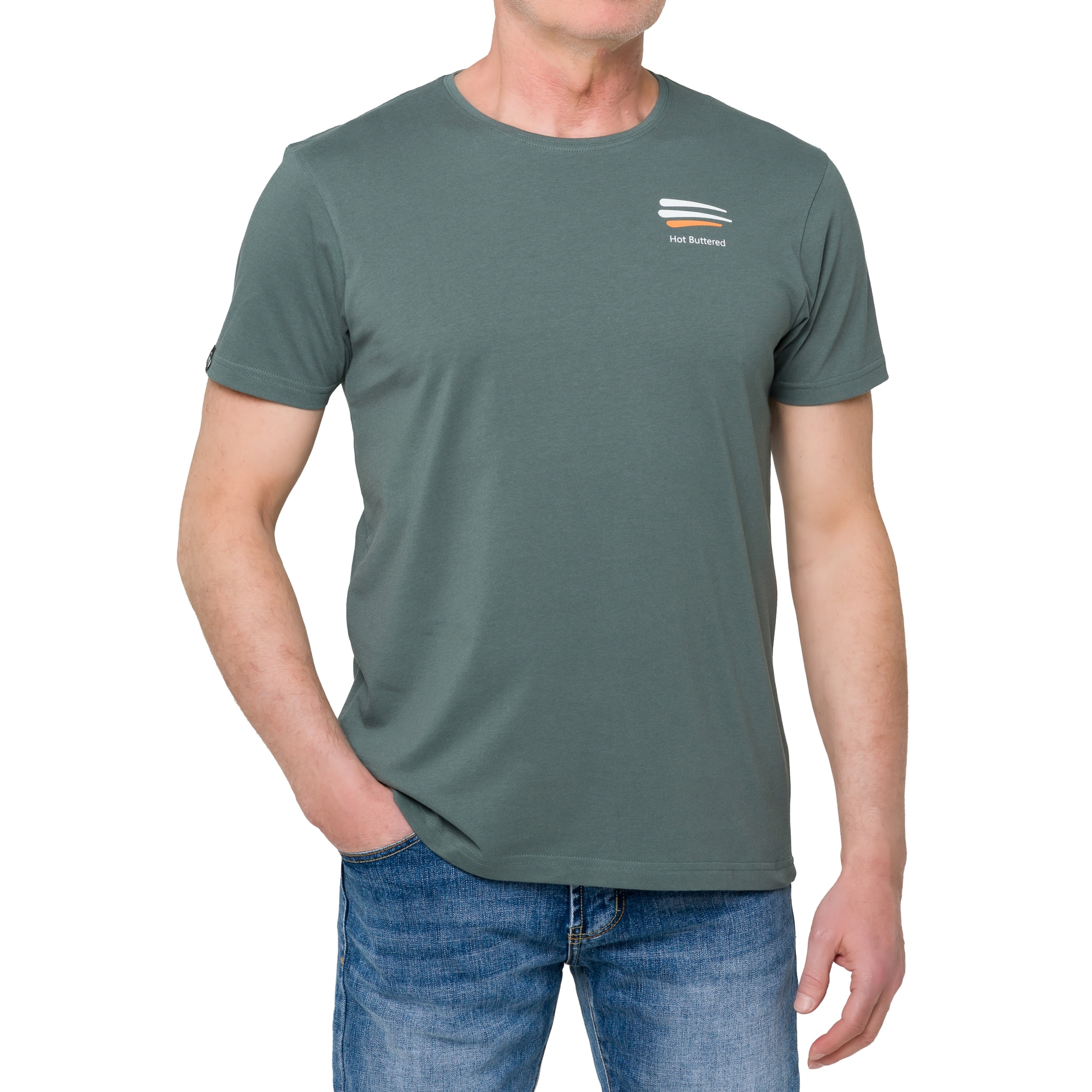 T-shirt OCEANIK 100% cotone verde chiaro