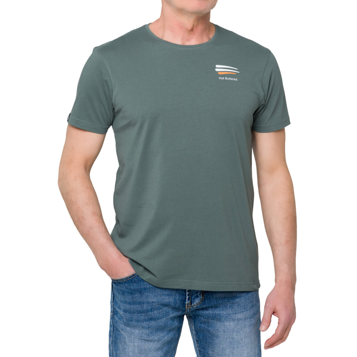 T-shirt OCEANIK 100% cotone verde chiaro