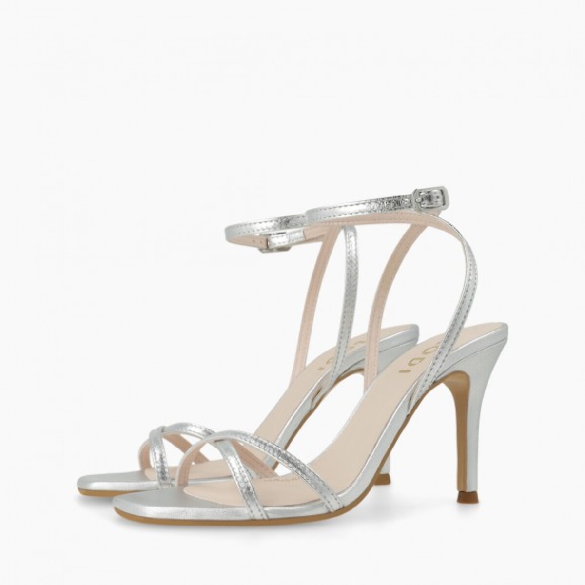 SANDALIAS PLATEADAS SIBAR