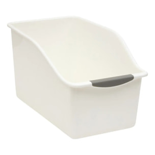 Organiseur sous-évier rectangulaire Essentiels grand format blanc