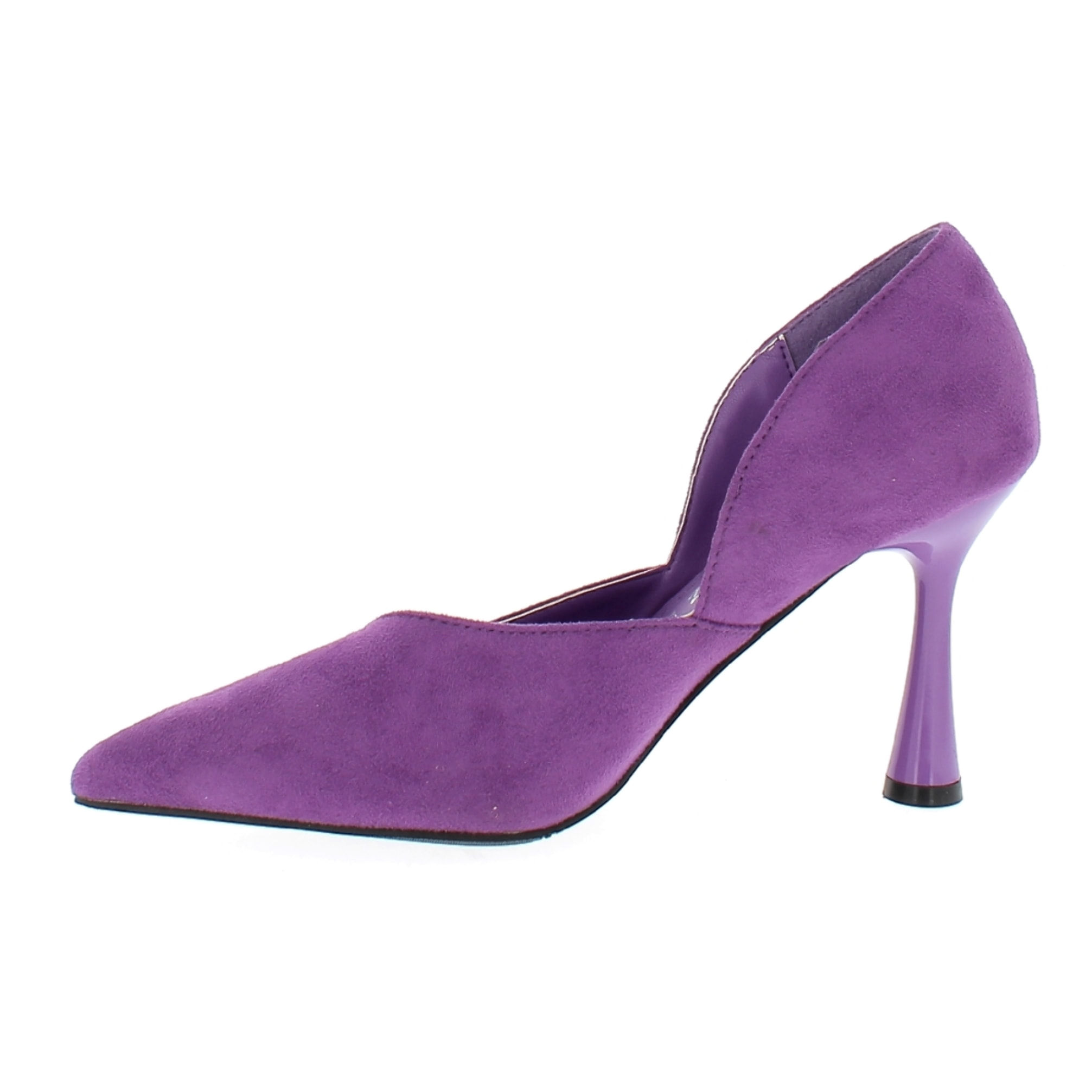 Marina Galanti Scarpe Donna Microfiber Stiletto Pumps 90 MG W24A069 Purple