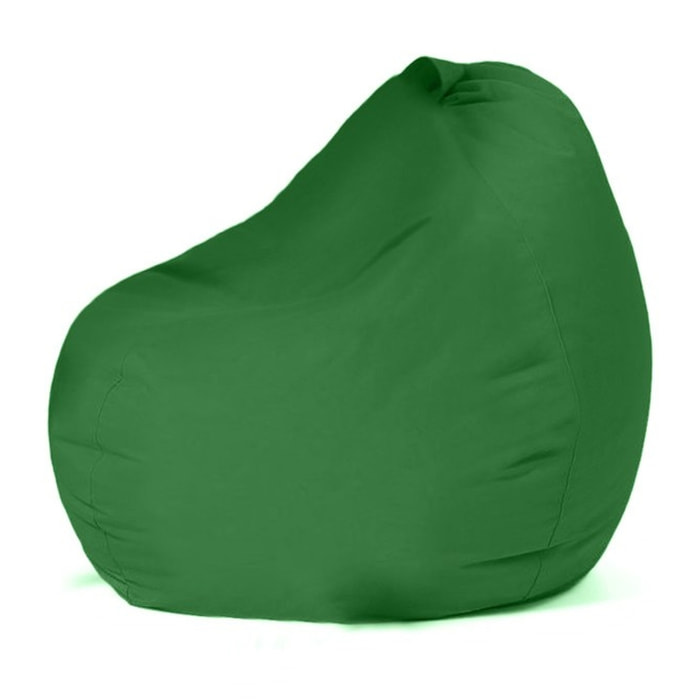 Sillón-puf para niños para exteriores verde