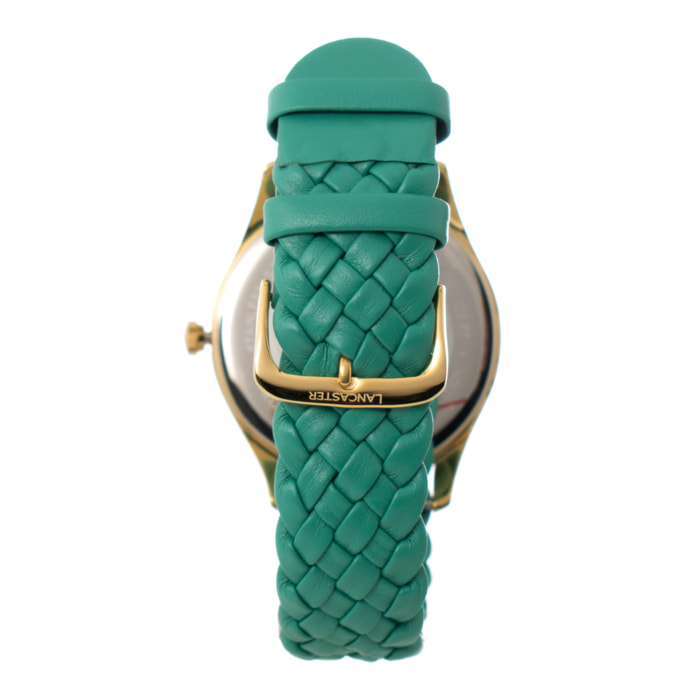 Reloj Lancaster OLA0687-D Unisex Analogico Cuarzo con Correa de Piel sintetica