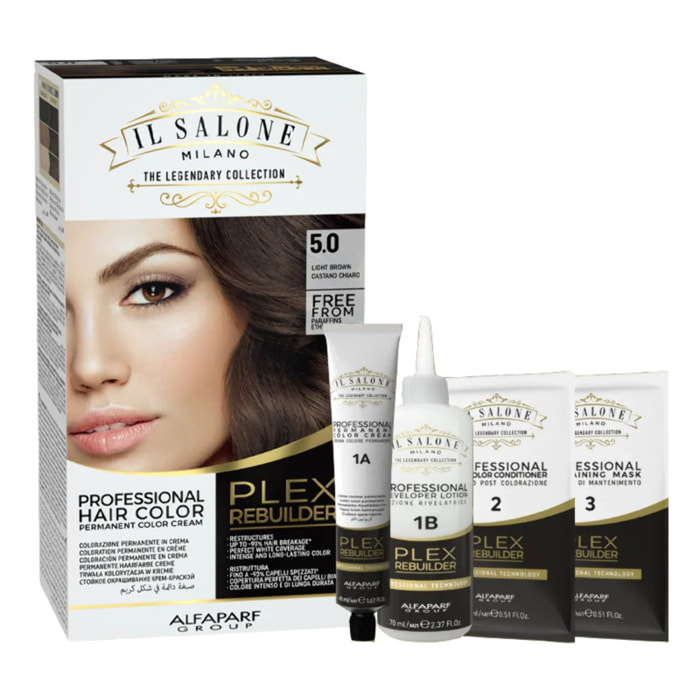 ALFAPARF MILANO Il Salone Plex Rebuilder Color Set 5.0 Castaño Claro