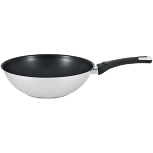 AM. Wok 28cm inox - élégance
