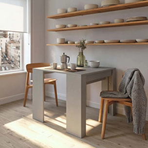 Mesa consola extensible Denis en cemento 50-235 cm Cemento