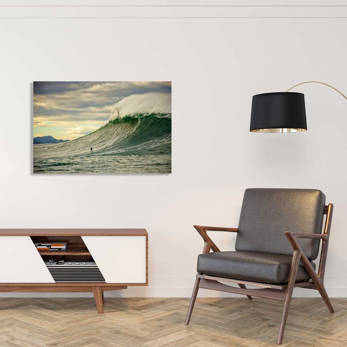 Tableau Tableau photo belharra vague Tableau alu Dibond
