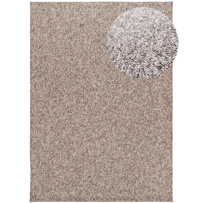 PETRA Alfombra lavable tejido en bucle en gris, varias medidas disponibles.