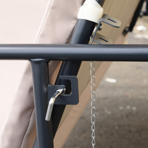 Balancelle de jardin 3 places convertible