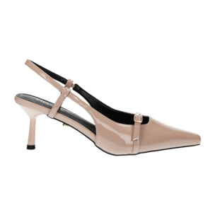 Décolleté sling back Donna Tata Italia Beige
