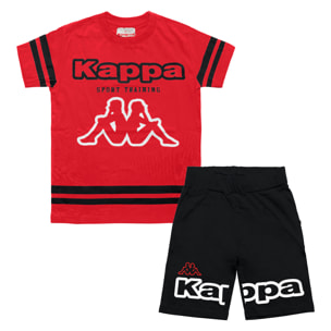 Completo Ragazzo KAPPA Cotone Manica Corta Pantaloncino