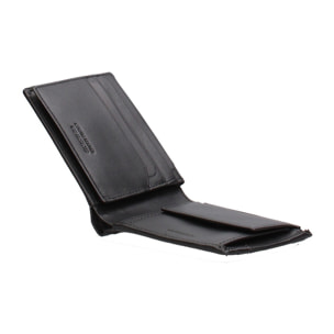 Portafoglio uomo in vera pelle - Modello Aurelian Ultra - Casual - 9.0 x 11.5 x 2.0 cm