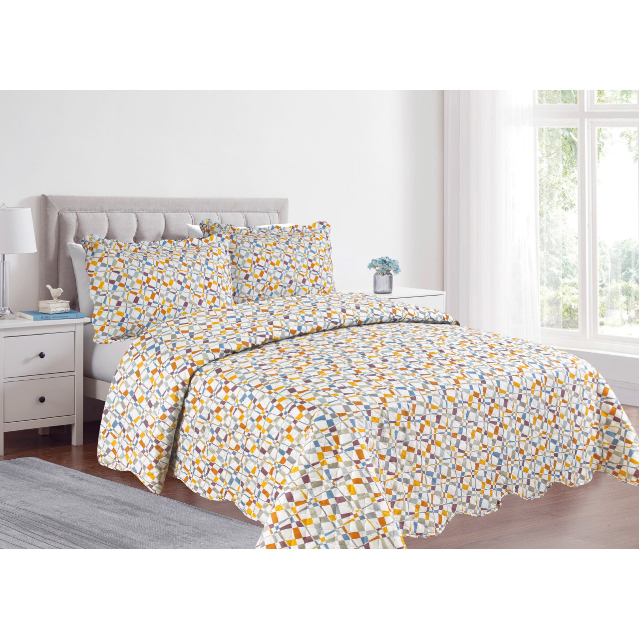 Copriletto Trapuntato Estivo 100gr Pinsonic Happy