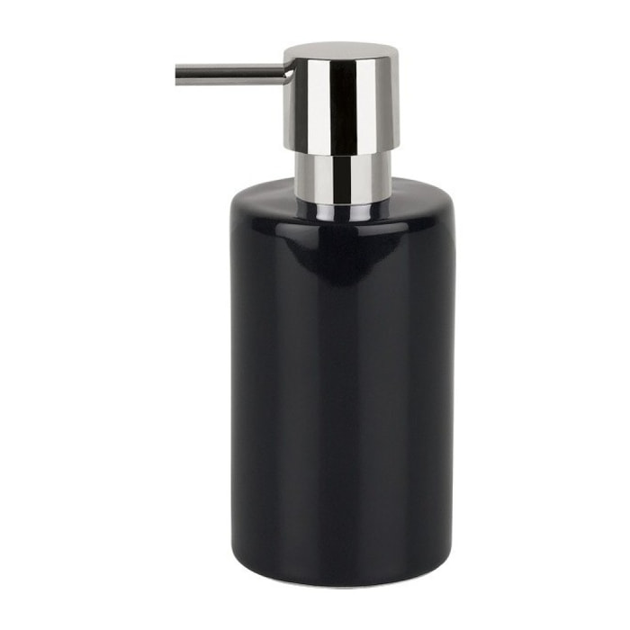 Spirella Distributeur de savon Céramique TUBE Noir