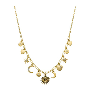 Collar acabado oro 18k