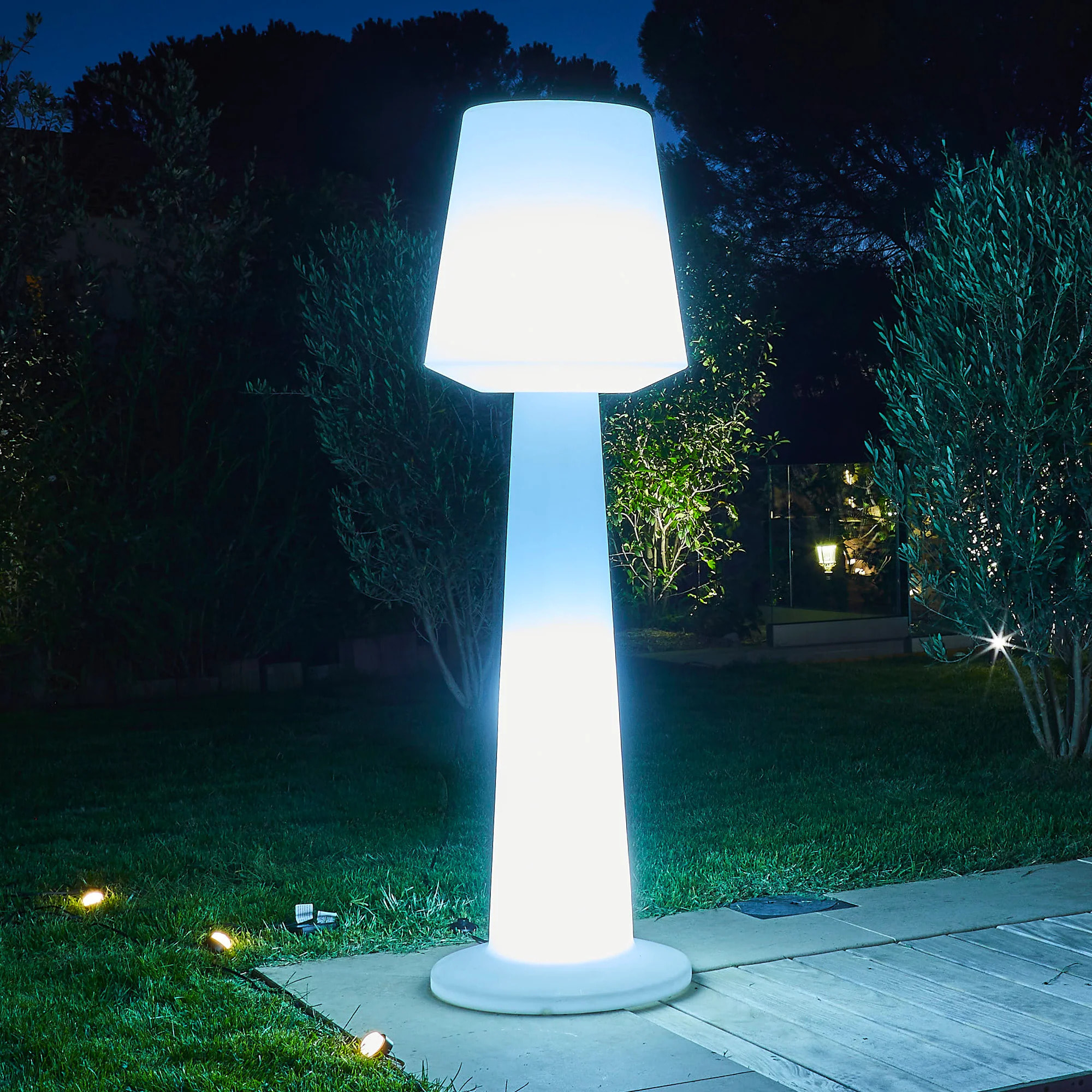 Lampadaire ext filaire AUSTRAL H170CM