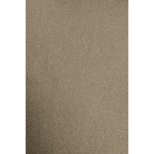 Vestito chemisier cotolino kaki a maniche lunghe con logo Rigby Go