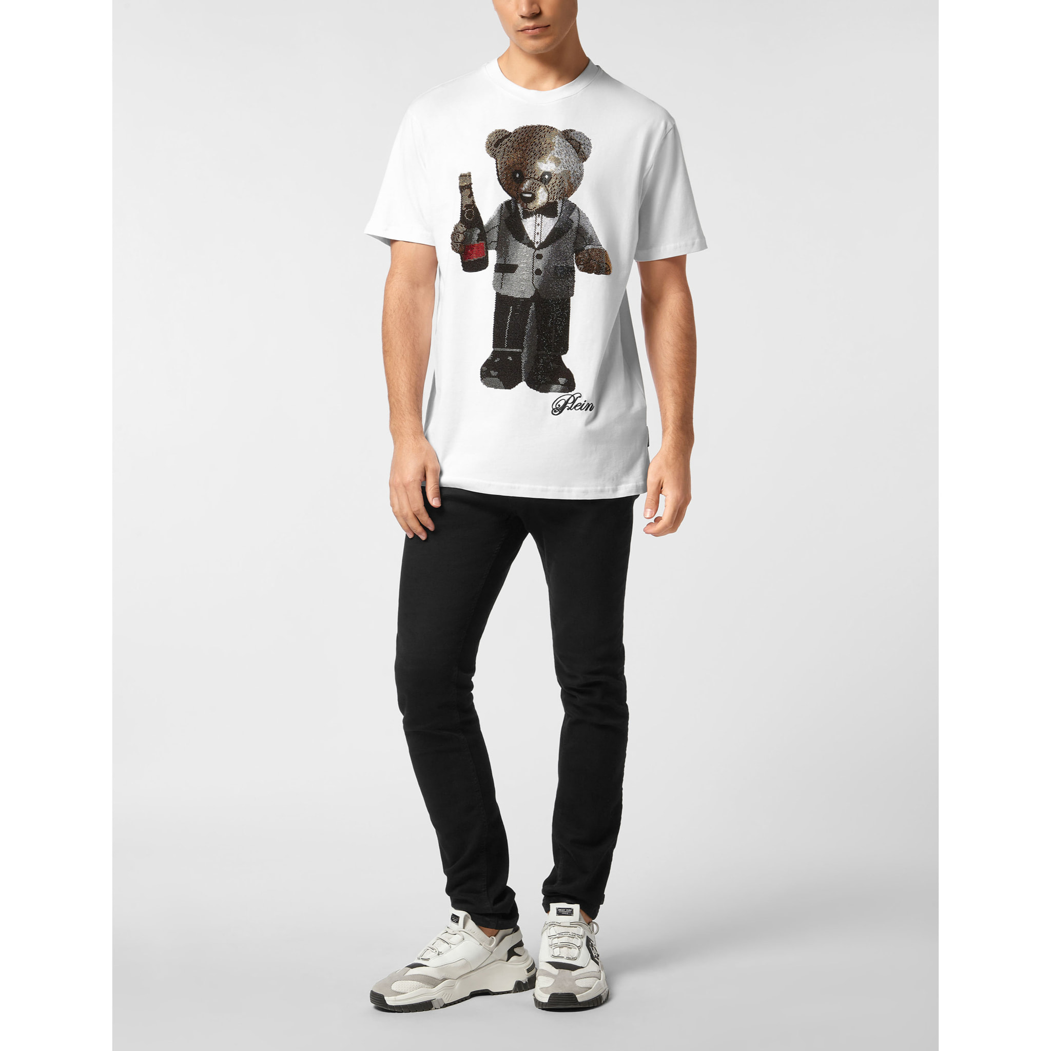 PHILIPP PLEIN T-shirt girocollo a maniche corte TEDDY