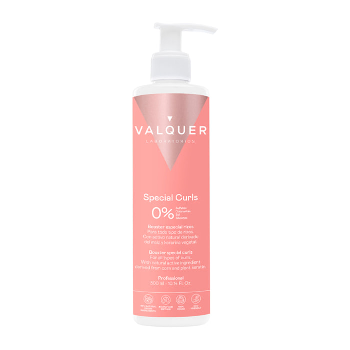 Valquer Booster especial rizos Método Curly Girl - 300 ml