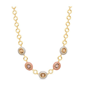 Collar Amarke acabado oro amarillo 18k