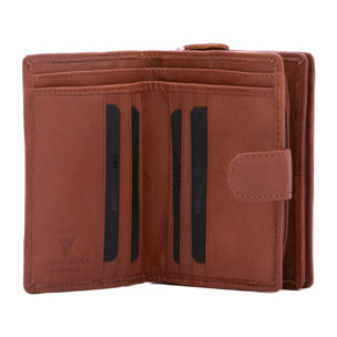 Portafoglio  da donna ecopelle Prodotto Vegano 13x9,5x4 cm