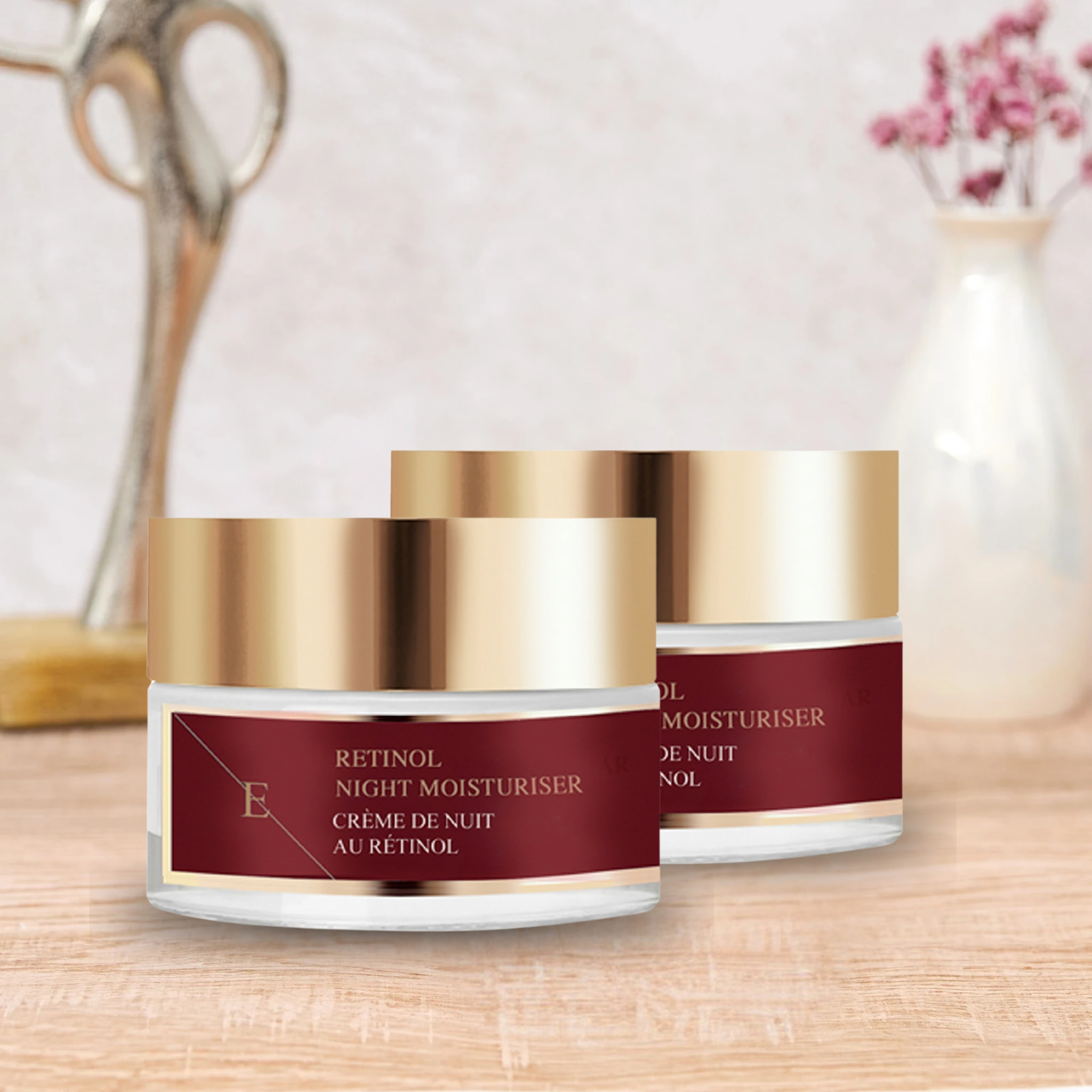 Hidratante de noche con retinol