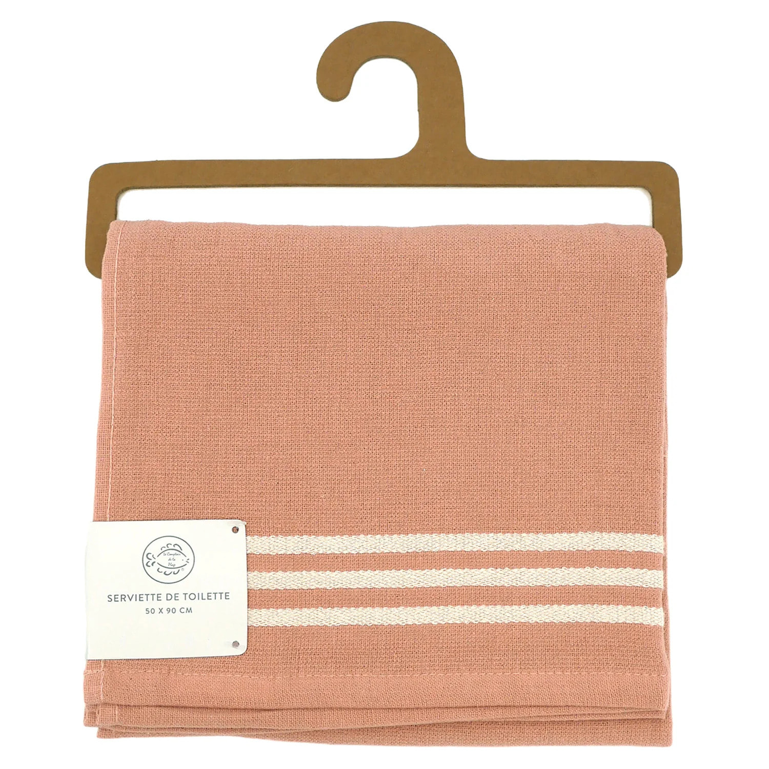Serviette de toilette 50x90cm 300g/m² - Miami rose
