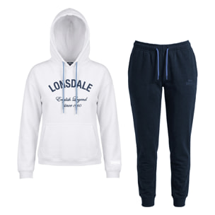 Tuta Donna LONSDALE Cotone Primavera Full Zip