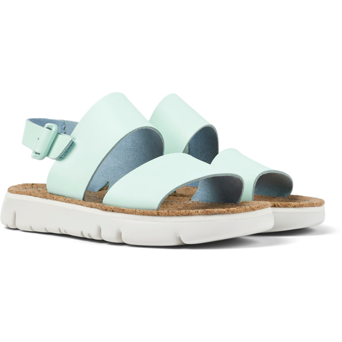 Sandalias - CAMPER Oruga - Azul - Cuero liso